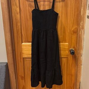 GAP Black Strappy Dress